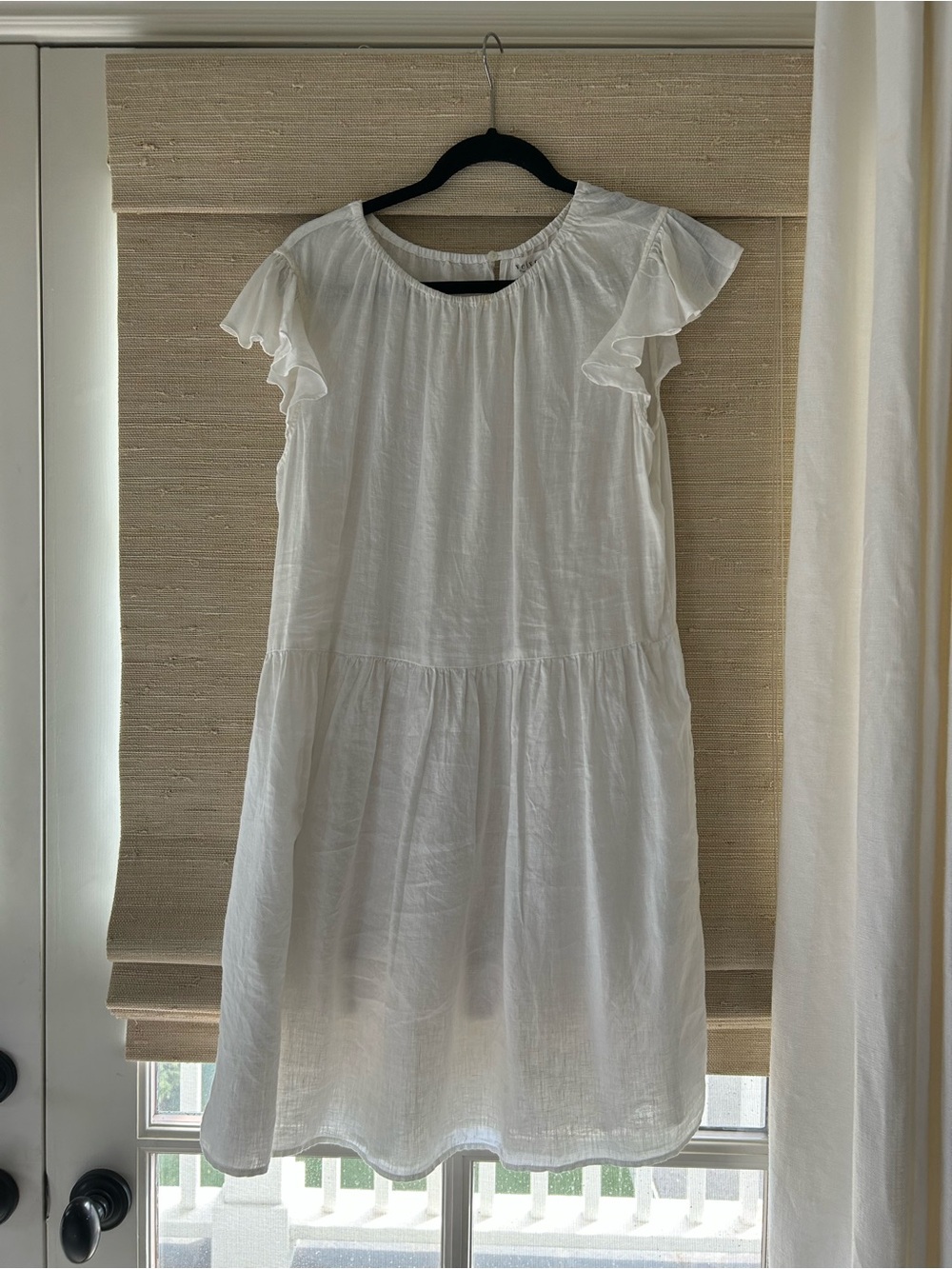 Velvet by Graham & Spencer White Linen Women's Dress